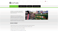 Desktop Screenshot of octotrade.com